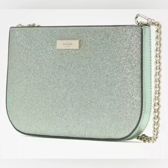 2 Piece Set KATE SPADE- Lilly Pochette & Light Up Room Boxed Stud Earrings $298 - Picture 3 of 5